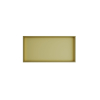 Hotbath &MORE Inbouwbox of inbouwnis - 30x60x10 - PVD - geborsteld messing (goud) SW1246567