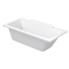 Duravit Durastyle Baignoire acrylique rectangulaire avec dossier droite 160x70x46cm sans pieds ou tabliers blanc SW54479 Duravit Durastyle Baignoire acrylique rectangulaire avec dossier droite 160x70x46cm sans pieds ou tabliers blanc SW54479