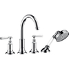 AXOR Montreux afbouwdeel voor 4-gats tegelrandkraan met handdouche chroom SW95019 AXOR Montreux afbouwdeel voor 4-gats tegelrandkraan met handdouche chroom SW95019
