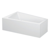Duravit Paiova bad acryl afgeschuind 170x100x46cm links met aangevormd paneel en frame wit 0280229 Duravit Paiova bad acryl afgeschuind 170x100x46cm links met aangevormd paneel en frame wit 0280229