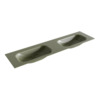 Mondiaz BIG small Army solid surface inbouw wastafel 180cm dubbel SW432726 Mondiaz BIG small Army solid surface inbouw wastafel 180cm dubbel SW432726