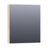 BRAUER Impress Deluxe armoire de toilette – 59 x 70 x 15 cm – LED directe – ouverture à gauche – Forest Wheat SW371752
