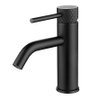 Wiesbaden Ribbd Mitigeur lavabo avec coldstart noir mat SW632109