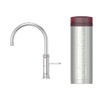 Quooker BE Classic Fusion Round kokendwaterkraan - draaibare uitloop - PRO3 reservoir - Warm / kokend water - Chroom SW795606