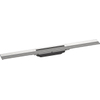 Hansgrohe RainDrain Flex Caniveau de douche - 70cm - raccourcissable - brushed stainless steel SW1590356