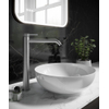 Crosswater 3ONE6 Wastafelkraan - verhoogd - uitloop 19cm - geborsteld RVS SW876111