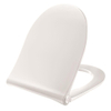 Pressalit Sway d2 lunette de toilette avec softclosing et quickrelease blanc SW73280