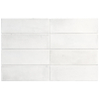 ÉCHANTILLON Terravito Ardeno Koko pour carrelage mural et de sol - 150x50cm - 8mm - Blanc SW1221259