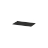 INK Topdeck Wastafelblad - 80x45x2cm - tbv onderkast - MDF lak - Mat zwart SW352359