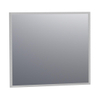 BRAUER Silhouette Spiegel - 80x70cm - zonder verlichting - rechthoek - aluminium - SW353740