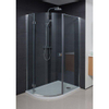 Simpsons Design New douchecabine kwartrond 120x90x195cm 1 draaideur zilver profiel helder glas SW276800 Simpsons Design New douchecabine kwartrond 120x90x195cm 1 draaideur zilver profiel helder glas SW276800