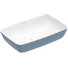 Villeroy en Boch Artis opzetwastafel rechthoekig 58x38x12.5cm zonder kraangat zonder overloop ocean SW68835 Villeroy en Boch Artis opzetwastafel rechthoekig 58x38x12.5cm zonder kraangat zonder overloop ocean SW68835