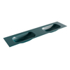 Mondiaz BIG small Smag solid surface inbouw wastafel 200cm dubbel SW435749 Mondiaz BIG small Smag solid surface inbouw wastafel 200cm dubbel SW435749