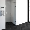 Saniclass Create douchedeur 100x200cm 2-delig profielloos met antikalk en 8mm veiligheidsglas chroom glans SW223758 Saniclass Create douchedeur 100x200cm 2-delig profielloos met antikalk en 8mm veiligheidsglas chroom glans SW223758