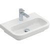 Villeroy en Boch Architectura wastafel Compact 55x38cm met kraangat zonder overloop wit SW68791 Villeroy en Boch Architectura wastafel Compact 55x38cm met kraangat zonder overloop wit SW68791