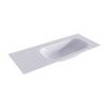 Mondiaz BIG small Cale solid surface inbouw wastafel 110cm rechts SW428942 Mondiaz BIG small Cale solid surface inbouw wastafel 110cm rechts SW428942
