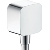 Hansgrohe Fixfit E muuraansluitbocht - kunststof - hoogglans chroom 0605349