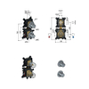 Hotbath Cobber Inbouwdeel - inbouw thermostaat - met 2-weg stop-omstel - koper geborsteld SW799332