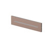 Hotbath Mate Cascade - inbouw - wand - rechthoek - PVD - geborsteld koper SW1117932