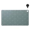 Sealskin Ribb Tapis de bain - 40x70cm - Antidérapant - inclus - crochet noir - Vert SW1421061