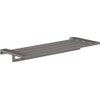 Hansgrohe AddStoris Q Handdoekrek - 58.8x24.8cm - met handdoekhouder - geborsteld zwart chroom SW651164