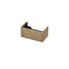 INK Wastafelonderkast - 80x45x37.6cm - 1 lade - push to open - met recht opdekfront - MFC - Naturel eiken SW439533