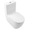 Villeroy & Boch Subway 3.0 WC sur pied – 71 cm – avec TwistFlush – chasse profonde – sans réservoir – Ceramic+ – blanc SW762364