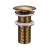 Wiesbaden UniMatch bouchon de vidange ouverte prolongée 5/4" cuivre bronze brossé PVD SW970152