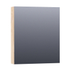 Saniclass Dual spiegelkast 60x70x15cm verlichting geintegreerd rechthoek 1 draaideur Sahara MFC SW371747 Saniclass Dual spiegelkast 60x70x15cm verlichting geintegreerd rechthoek 1 draaideur Sahara MFC SW371747