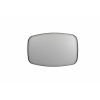 INK SP29 miroir - 140x4x80cm contour en cadre en acier - noir mat SW956020