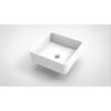 Arcqua Case waskom vierkant 37x37cm glans wit SW767303