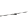 Hansgrohe RainDrain Flex Caniveau de douche - 120cm - raccourcissable - montage mural - brushed stainless steel SW1590376