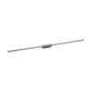 Hansgrohe RainDrain Flex Set de finition - 160cm - raccourcissable - brushed stainless steel SW1590471
