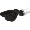 Geberit Sestra Sifon - douchebak sestra - waterslothoogte - 50mm - PVC - glans zwart SW637384