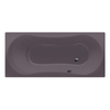 Xenz Dominica baignoire sans panneau 170x75cm avec pieds sans vidage Acrylique Anthracite mat SW102892 Xenz Dominica baignoire sans panneau 170x75cm avec pieds sans vidage Acrylique Anthracite mat SW102892
