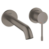 Grohe Essence Wastafelkraan Inbouw - uitloop 18.3cm - M-size - brushed hard graphite (antraciet) SW701298