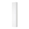 INK Badkamerkast - 35x20x169cm - 1 deur - Links en rechtsdraaiend - spiegel binnenzijde - MDF lak - wit mat SB1241100