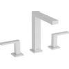 Hansgrohe Tecturis E 3-gats wastafelkraan - 150 met PushOpen - waste set - mat wit SW918469