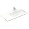 Villeroy en Boch Venticello meubelwastafel met wasbak rechts met 1 kraangat doorgestoken 100x50cm (geschikt voor 3 kraangaten) zonder overloop ceramic+ wit 1025135 Villeroy en Boch Venticello meubelwastafel met wasbak rechts met 1 kraangat doorgestoken 100x50cm (geschikt voor 3 kraangaten) zonder overloop ceramic+ wit 1025135