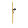Hansgrohe Raindance alive Sel.S - 125 - 3jet - ecosmart - doucheset - 90cm - gepolijst goud (goud) SW1388436