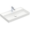 Villeroy & Boch Collaro meubelwastafel 80x47cm zonder overloop 1 kraangat ceramic+ wit SW358375 Villeroy & Boch Collaro meubelwastafel 80x47cm zonder overloop 1 kraangat ceramic+ wit SW358375
