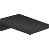 Hansgrohe Metropol bec de baignoire large montage murale avancée bec 18.5cm noir mat SW358670