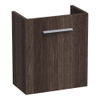 Saniclass Florence Meuble sous lave-mains 40x45x21.5cm droite avec frein de chute Legno Anthracite SW3068 Saniclass Florence Meuble sous lave-mains 40x45x21.5cm droite avec frein de chute Legno Anthracite SW3068