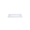 HR badmeubelen thin pierre artificielle pour lavabo 80.5x2x45.5cm blanc mat 1kg SW458027
