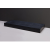Forzalaqua Plateau 90 wastafelblad 100x45x9cm Rechthoek Basalt gezoet antraciet SW67741 Forzalaqua Plateau 90 wastafelblad 100x45x9cm Rechthoek Basalt gezoet antraciet SW67741