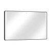 Hansgrohe Xarita Lite Q Spiegel - 120x70cm - led verlichting - Verticaal - wandschakelaar - mat zwart SW1165033