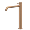 IVY Bond Wastafelmengkraan - opbouw - verhoogd - coldstart - Geborsteld mat koper PVD OUT14210