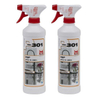 Moeller Hmk spray d'entretien nettoyant universel pour pierre naturelle/composite 0,5 litre 2 pièces SW809570