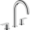 Hansgrohe Vernis Shape wastafelkraan - met waste - hoogglans chroom SW651441