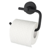 Haceka Kosmos Porte-rouleau de toilette - sans couvercle - noir mat SW653971